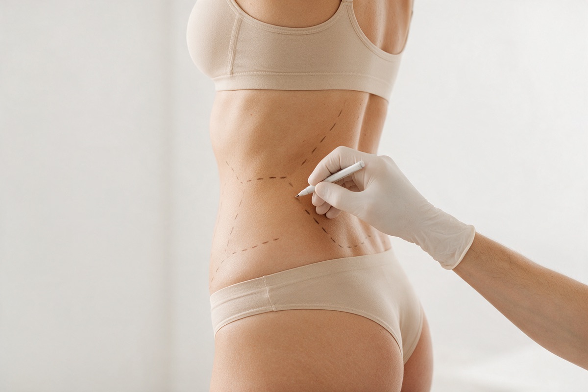 360 liposculpture: marking in consultation